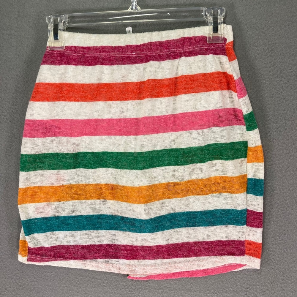 Goodtime USA Striped Skirt Women M Multicolor Casual Summer‎ Skirt